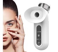 Eye Mist Steam Sprayer for Relief Dry Eyes, Eye Compress Moist Heat Device with Indicator Light, 2 Spray Modes and 3 Levels Temp Adjustable, Hot and Cold Compresses for Men Women