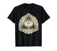 Eye Mystical Providence Divine Oversight Symbol Illumination T-Shirt