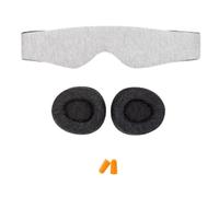 Eye - Night With Earplugs, Soft Comfortable Light Blocking Headband, Adjustable No Pressure Eye | Travel Home Yoga Relaxation Sleep Aid For Adu