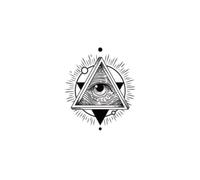 Eye Of God Flower Arm Herbal Tattoo Sticker Men Waterproof Long Lasting Sweatproof Arm Sticker