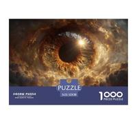 Eye of GodColossal Jigsaw Puzzles for Adults A Vast Collection of 1000 Advanced, Seemingly Impossible Challenging Puzzle Game Pieces - A Majestic Gift for Determined Adult And Young Adult Enthusiasts
