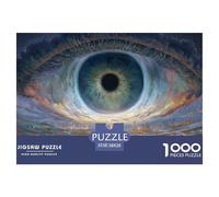 Eye of GodComplex 1000-Piece Jigsaw Puzzles for Adults Offering An Array of Challenging Puzzle Games - Serves As A Remarkable And Entertaining Gift for Adults And Kids Age 12 Years Up 38x26cm/1000pcs