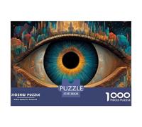 Eye of GodComplex 1000-Piece Jigsaw Puzzles for Adults Offering An Array of Challenging Puzzle Games - Serves As A Remarkable And Entertaining Gift for Adults And Kids Age 12 Years Up 38x26cm/1000pcs