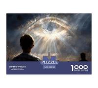 Eye of GodComplex 1000-Piece Jigsaw Puzzles for Adults Offering An Array of Challenging Puzzle Games - Serves As A Remarkable And Entertaining Gift for Adults And Kids Age 12 Years Up 52x38cm/1000pcs