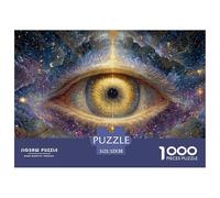 Eye of GodDaunting Jigsaw Puzzles for Adults An Assortment of 1000 Advanced, Impossible-Hard-Difficult Challenging Puzzle Educational Game Pieces - A Formidable And Rewarding Gift for Ambitious Adult