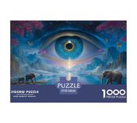Eye of GodDeluxe Jigsaw Puzzles for Adults Featuring 1000 Intricate And Challenging Educational Puzzle Pieces - Crafted to Be An Exceptional Gift Jigsaw Puzzles for Adults And Young Adults Age 12 Yea