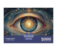 Eye of GodExpert-Level Jigsaw Puzzles for Adults A 1000-Piece (Advanced) Set of Seemingly Impossible, Hard, And Extremely Difficult Challenging Puzzle Educational Games - The Ultimate Test And Gift F