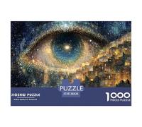 Eye of GodHerculean Jigsaw Puzzles for Adults A 1000-Piece (Advanced) Epic of Impossible, Hard, And Difficult Challenging Puzzle Games - The Supreme Gift for Puzzle-Loving Adults And Kids Age 12 Year