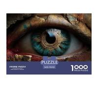 Eye of GodInteractive 1000-Piece Jigsaw Puzzles for Adults Brimming with Challenging Puzzle Games for Both Genders - These Interactive Jigsaw Puzzles Are Made for Adults And Kids Age 12 Years Up 70x5