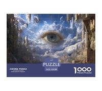 Eye of GodIntricate 1000-Piece Jigsaw Puzzles for Adults Presenting A World of Challenging Puzzle Games - These Stand As The Premier Gift Jigsaw Puzzles for Adults And Kids Age 12 Years Up 52x38cm/10