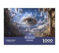 Eye of GodJigsaw Puzzles for Adults A 1000-Piece (Advanced) Assortment of Challenging Educational Games - An Enriching And Thought-Provoking Gift for Adults And Kids Age 12 Years And Up 70x50cm/1000p