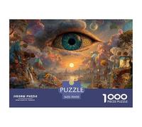 Eye of GodOverwhelming 1000-Piece Jigsaw Puzzles for Adults A Crusade Through Impossible, Hard, And Difficult Challenging Puzzle Games - The Most Prestigious Gift for Adult And Teenage Conquerors Age
