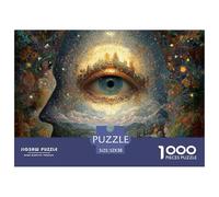 Eye of GodPremium 1000-Piece Jigsaw Puzzles for Adults Offering A Challenging Educational Games Experience - A Perfectly Suited Gift for Adults And Kids Age 12 Years And Up to Explore Together 52x38c