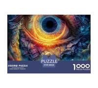 Eye of GodPremium Jigsaw Puzzles for Adults A 1000-Piece Advanced-Level Set Featuring Challenging And Educational Games - Designed As The Jigsaw Puzzles for Adults And Mature Kids Aged 1