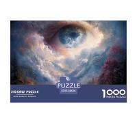 Eye of GodSophisticated 1000-Piece Jigsaw Puzzles for Adults Comprised of 1000 Individually Challenging Puzzle Game Pieces - Conceived As An Exceptional Gift Jigsaw Puzzles for Adults And Kids Age 12