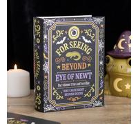 Eye Of Newt Spell Book Shaped Storage Box For Keepsakes