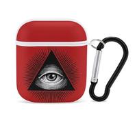 Eye of Providence - All Seeing Eye Bluetooth Headset Cover Earbud Case Earphone Protective Case Compatible with Airpods 1/2