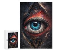Eye of The Beholder Mystic Vision, 300 PCS Decorative Jigsaw for Grown-Ups, Creative Indoor Hobby, for Screen-Free Relaxation at Home