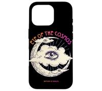 Eye of the Cosmos - Vintage Mystical Moon & Eye Art Case for iPhone 16 Pro