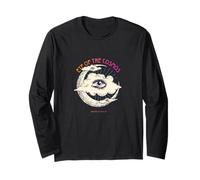 Eye of the Cosmos - Vintage Mystical Moon & Eye Art Long Sleeve T-Shirt