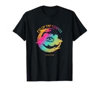 Eye of the Cosmos - Vintage Mystical Moon & Eye Art T-Shirt