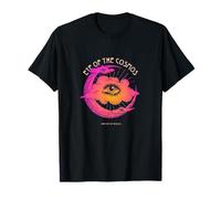 Eye of the Cosmos - Vintage Mystical Moon & Eye Art T-Shirt