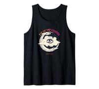 Eye of the Cosmos - Vintage Mystical Moon & Eye Art Tank Top
