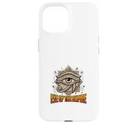 Eye of the Empire Ancient Egyptian Symbol Design Case for iPhone 15