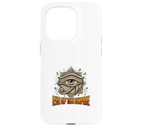 Eye of the Empire Ancient Egyptian Symbol Design Case for iPhone 15 Pro