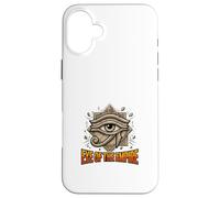 Eye of the Empire Ancient Egyptian Symbol Design Case for iPhone 16 Plus