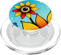 Eye of the Flower Mystic PopSockets PopGrip for MagSafe