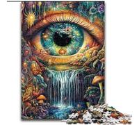 Eye of The Mountain Jigsaws 1000 Pieces for Teenagers, Suitable for People Aged 14 And Above Home Decoration Gift Ideas (26x38cm)