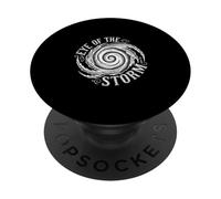 Eye Of The Storm Hurricane Tracker Weather Enthusiast PopSockets Adhesive PopGrip