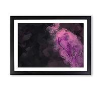 Eye on You in Abstract Framed Print | A2 Black Framed Wall Art | Ready to Hang | Abstract Fantasy Picture | Living Room Bedroom Lounge Office
