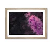Eye on You in Abstract Framed Print | A2 Oak Framed Wall Art | Ready to Hang | Abstract Fantasy Picture | Living Room Bedroom Lounge Office