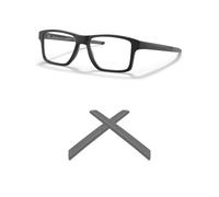 Eye Opening Stuff Replacement Earsocks Compatible with Oakley Chamfer Squared OX8143/Chamfer MNP OX8089 Sunglasses - Grey