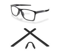 Eye Opening Stuff Replacement Earsocks & Nosepiece Rubber Kits Compatible with Oakley Activate/Activate AF Sunglasses, Black