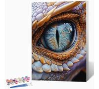Eye Paint by Numbers for Adults Abstract Paint by Numbers Kits, Hobbies for Adults Women, DIY Acrylic Pigment Color Oil Drawing Kits Wall Art for Living Room Decor 20x26in (Without Frame) -LKF078717