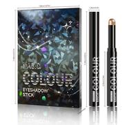 Eye Paint Pencil - Shimmer Makeup Pen, Vibrant Pigment Cosmetics, Gentle Cream Eyeshadow, Portable Eye Palette | Shimmering Eye Pencil with Six Bold Shades for Costumes, Festive