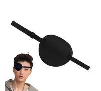 Eye Patch - Adjustable Eye Cover, Pirate Single Eye Patches | Multipurpose Comfort Eye Cover with an Adjustable Elastic Band, Breathable Lazy Eye Patches for Children Kids Adults All Ages Friends