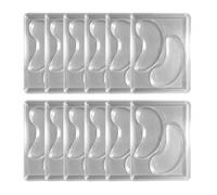 Eye Patch Mould - 12 Pieces Reusable Tray Moulds, Homemade Patch Mould | DIY Transparent Skin Care Tool for Spa Beauty Sessions Offering Custom Treatment Options Device