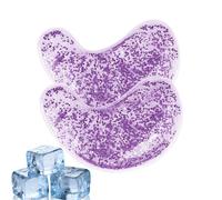 Eye Patches,Reusable Under Eye Masque Patches | 1 Pair Cold Warm Soothing Solution Shimmering for Travel Salon Daily Mother Sisters Wife Girlfriend