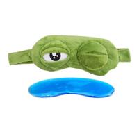 Eye Pillow for Sleeping, Eye Patch, Funny Frog Eye Cover with Gel Bag | Eye Patch for Adults, Face Cover for Sleeping Eyes, Respect