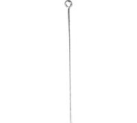 Eye Pins, L: 50 mm, silver-plated, SP, 30 pcs (US IMPORT)