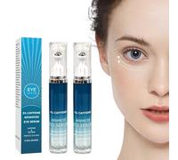 Eye Serum for Dark Circles,Anti-Ageing Eye Cream With 360° Massage Eye Roller,Instant Firming,Brightens Dark Circles,Tightens Skin,Reduce Fine Lines (2PCS)