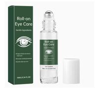 Eye Serum Rollerball - Under Eye Cream for Dark Circles, Puffy Eyes & Wrinkles, Anti-Aging Eye Balm with Instant Tightening, Hydrating Eye Gel for Dry Eyes with Lutein,Calendula,Vitamin E, 10ml