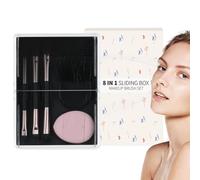 Eye Shadow Brush, Travel Makeup Brush Set Makeup Accessories With Storage Box, Portable Makeup Brushes Set, Beauty Tools For Eyes, Cheeks, Lips, Mothers, Wives