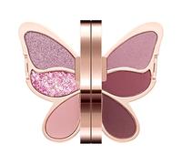 Eye Shadow Palette - 6 Color Makeup Set with Glitter and Matte Shades, Long-Lasting Pigmented Formula | Compact Eye Palette for Natural Look, Travel, Party, Professional Cosmetic Use