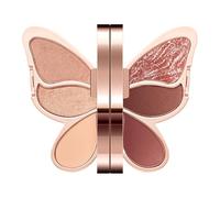 Eye Shadow Palette - Matte Shimmer Eyeshadow | Long-lasting Eye Shadow | Unique 6 Colors Make Up Eyepigment Set | Sweat-proof Colorful Cosmetic | Eyegloss Matte Shimmer Makeup For Adults