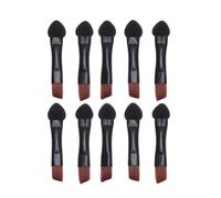 Eye Shadow Sponge Applicator Black 20pcs Double Sided for Women Girls | Plastic and Artificial Fibre, Dual Sided Design, Thick Foam Ends, Portable Makeup Tool